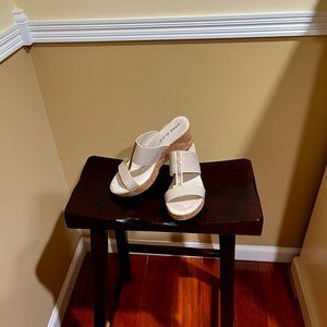 Anne Klein Women's Harmoni Wedge Sandals